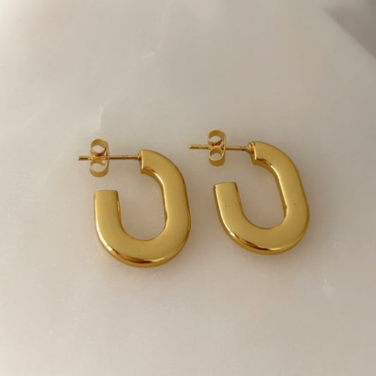 Half Hoop Earrings