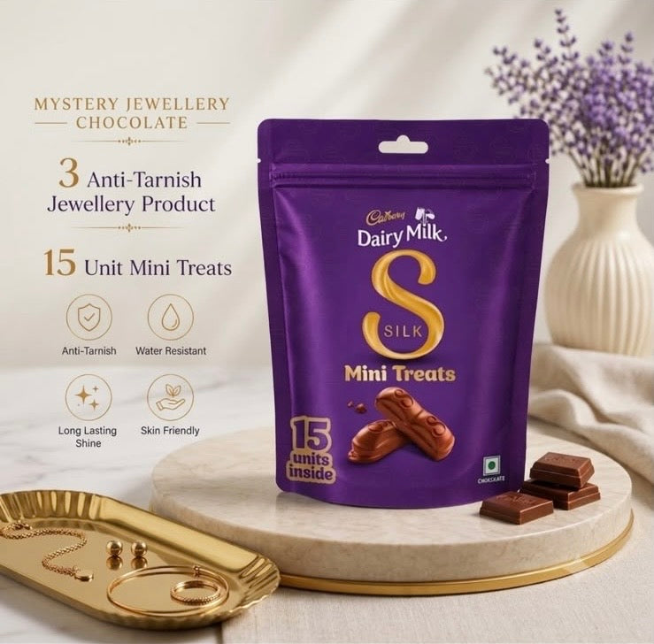 Mystery Chocolate Jewelry Pack Silk Minis + Jewelry
