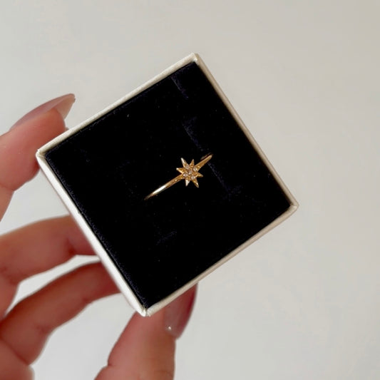 Adjustable Sparkle Ring (waterproof, daily-wear)