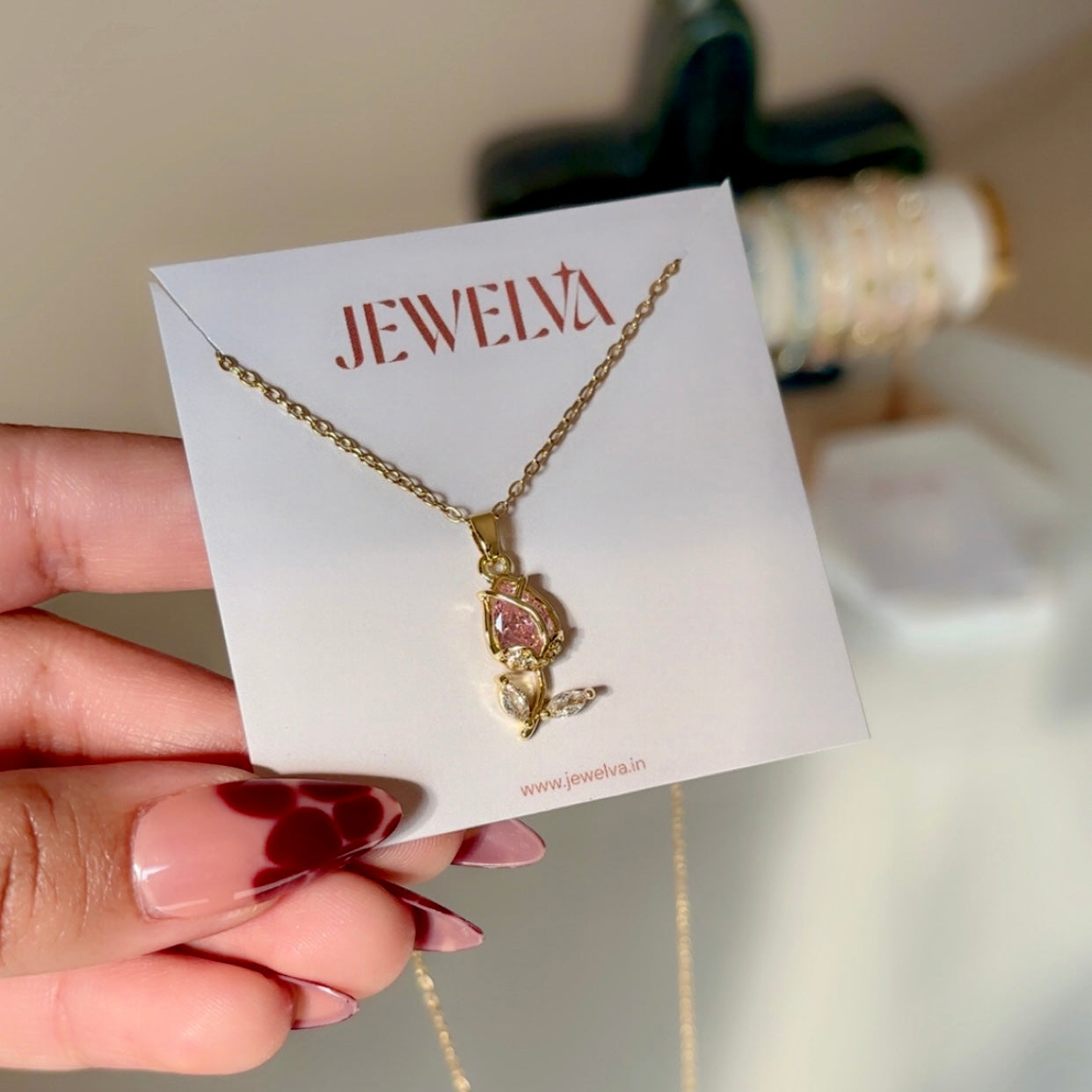 Tulip Pendant Necklace