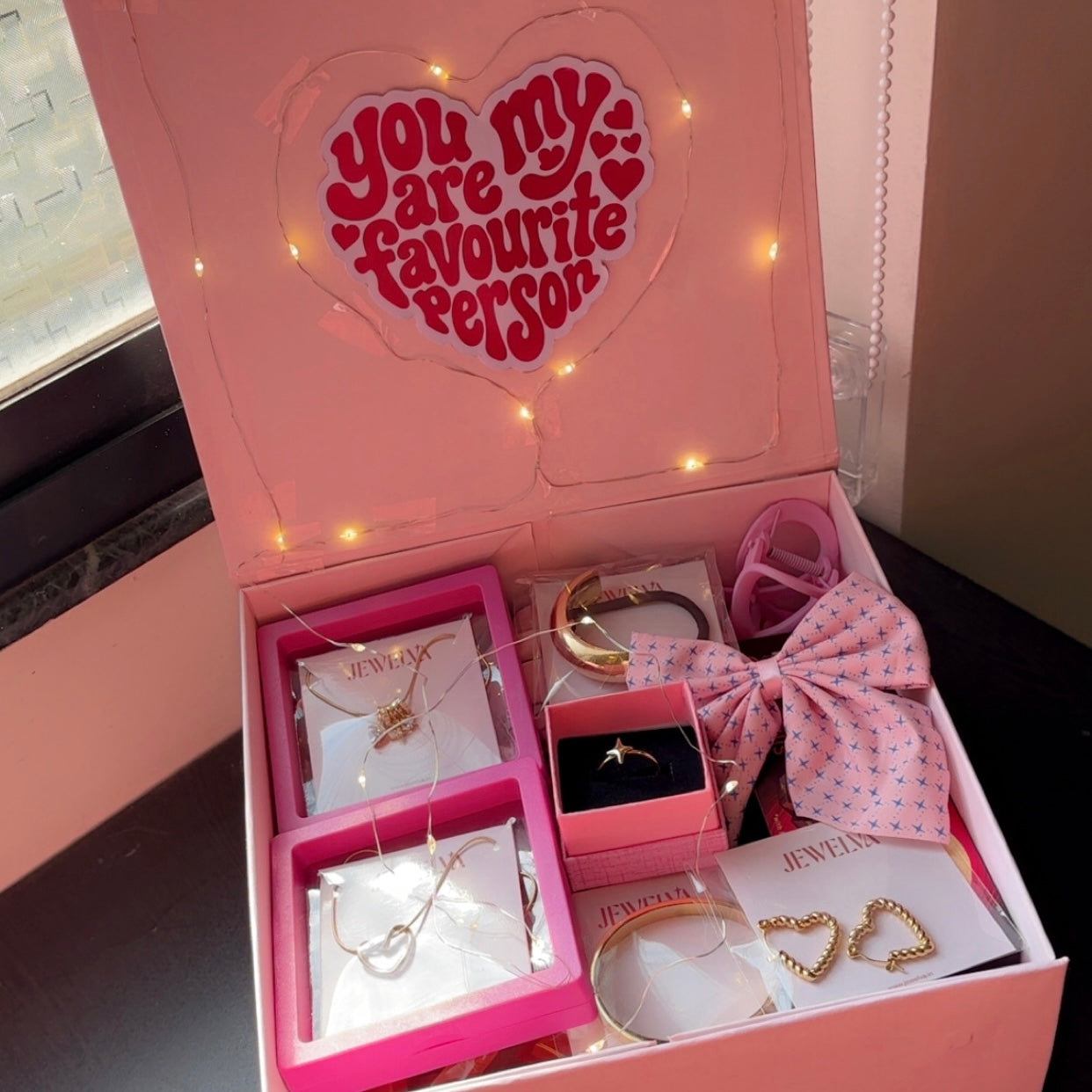 Miss You Jewelry Hamper