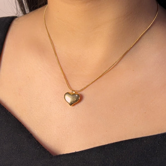 Golden Heart Necklace