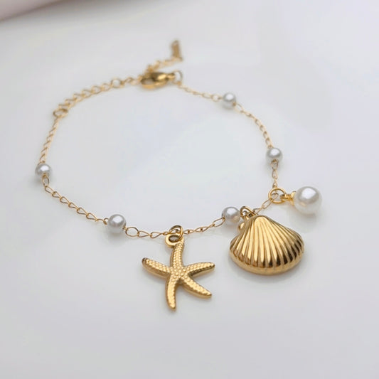 Shell Star Bracelet