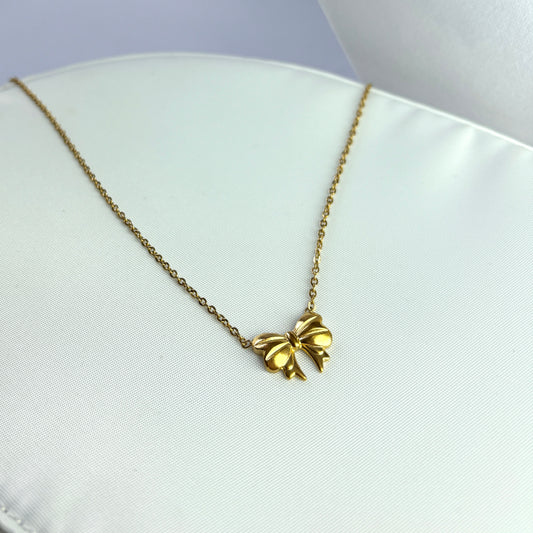Bow Necklace