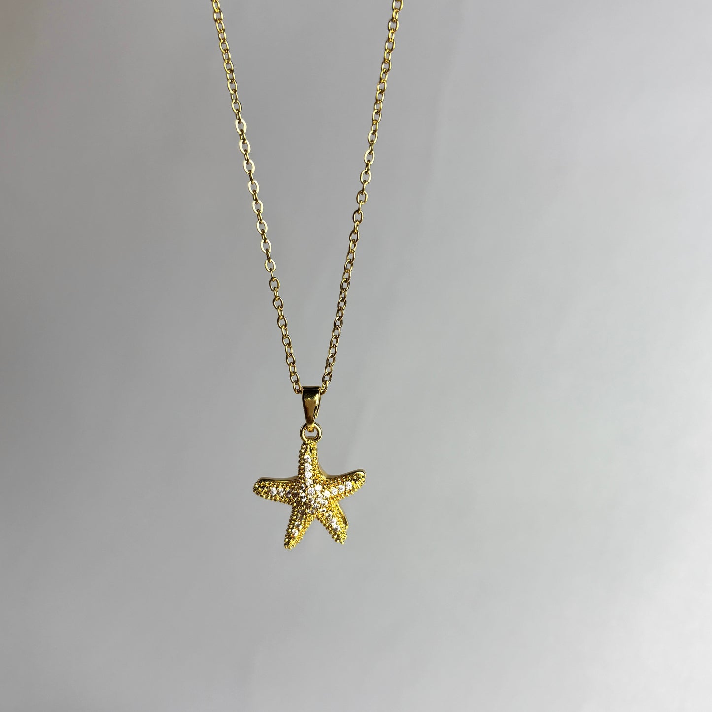 Starfish Pearl Necklace