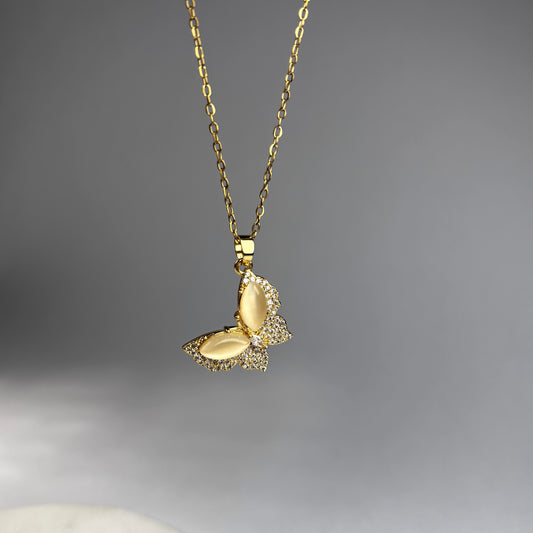 Golden Wings Necklace